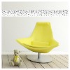 Tempaper Kids' Falling Stars Self-Adhesive Removable Borders Wallpaper White/Black: Vinyl, Peelable, Washable, 180" x 6" - 3 of 4