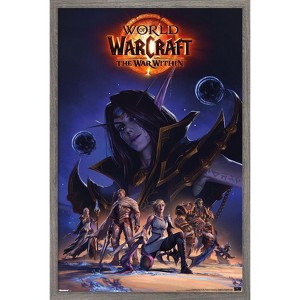 Trends International World of Warcraft: The War Within - Expansion Key Art Framed Wall Poster Prints - 1 of 4