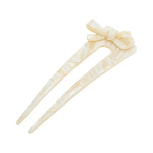 Unique Bargains Women's Bow Chignon Pin 1 Pc - 1 of 4