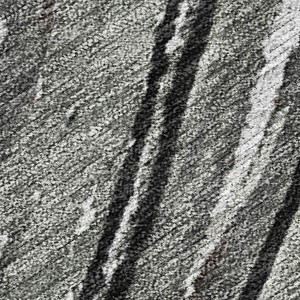 Taupe Charcoal And Ivory Abstract Washable Indoor Outdoor Area Rug - 1 of 4