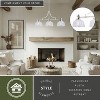 VAXCEL Beloit 3L LED Compatible Farmhouse Linear Chandelier Island Pendant Light Fixture Clear Glass - 2 of 4