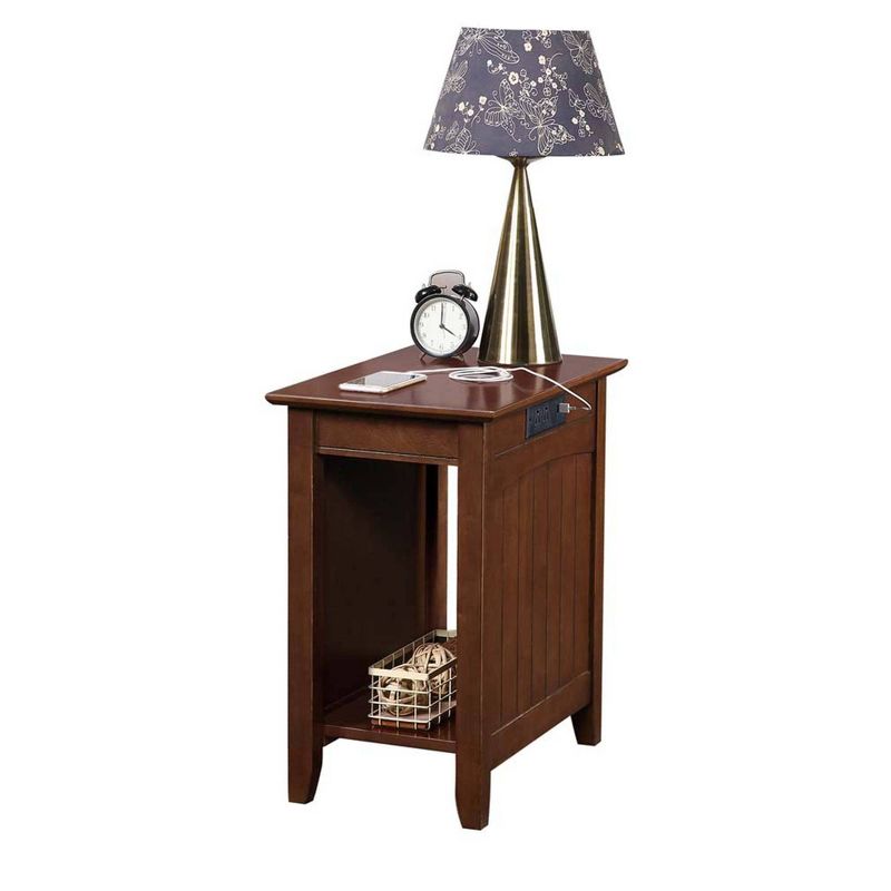Edison End Table with Charging Station - Johar Furniture, 4 of 6