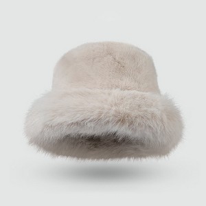 Anna-Kaci Women's Faux Fur Bucket Hat - Winter Warm & Stylish - 1 of 4