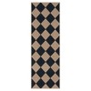 Lahome Diamond Grid Faux Jute Rectangular Indoor Area Rug - 3 of 4