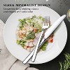 Aoibox 20-Piece Stainless Steel Flatware Set for 4, Mirror Polished Silverware Cutlery Set, Dishwasher Safe for Home, Restaurant, Wedding, Party - 3 of 4