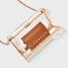 Clear Minaudiere Crossbody Bag - A New Day™ - 3 of 4