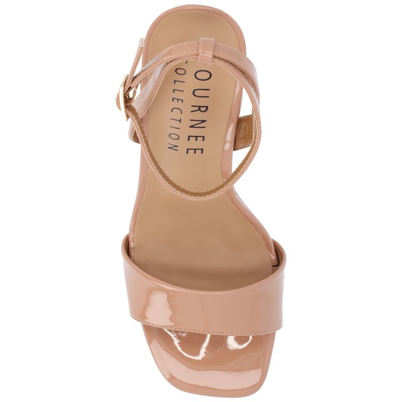 Journee Collection Womens Konna Tru Comfort Foam Mid Heel Wedge Sandals, 5 of 11