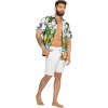 LA LEELA Men's Hawaiian Short Sleeve Button Down Shirt Mens Party Shirts Casual Vacation Summer Tropical Island Shirts for Men Funny - 2 of 4