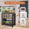 ELJGET 40 Gallon Aquarium Stand, Fish Tank Stand for 40-50 Gallon, Heavy Duty Double Fish Tank Table with Storage & Power Outlets, 660LBS Capacity - 3 of 4