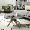 Bryson Coffee Table - Indoor/Outdoor - VNN1026 - Dark Grey - Safavieh - 2 of 4