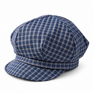 archive定価四万JUNTAE KIM SCARF NEWSBOY CAP Anna-Kaci Women's Plaid Newsboy Cap with Paneled Crown and Short