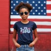 The Juniper Shop Patriotic 1776 Checkered Youth Short Sleeve Tee - 4 of 4