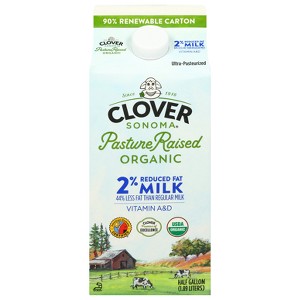 Clover Sonoma Organic Pasture Raised Milk - 1 of 1