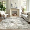 Abynow Faded Modern Abstract Rustic Indoor Area Rug - 3 of 4