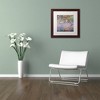 Trademark Fine Art 11"x11" Heavy Duty Wood Frame with White Mat - 3 of 3