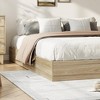 Twin Size Wood Platform Bed Frame,Wooden Bed Frame Without Headboard, Wood Slat Support - 4 of 4