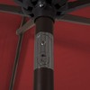 WestinTrends 9 Ft Outdoor Patio Market Table Umbrella with Bronze Round Base - 4 of 4