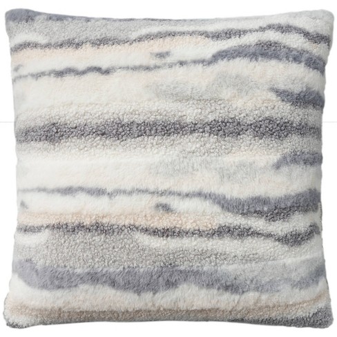 Faux fur best sale pillows target