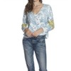 Women's Paisley Vee Top - LABEL+thread - 4 of 4