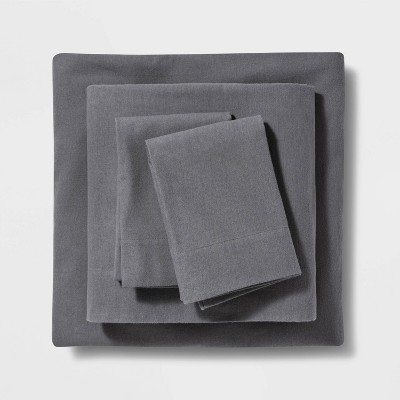 target threshold flannel sheets queen