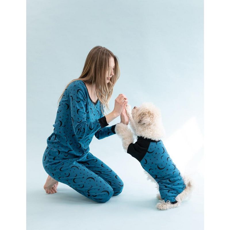 Leveret Dog Cotton Pajamas Moon XL, 4 of 6
