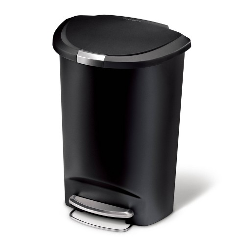 8 Gallon / 30 Liter SoftStep Semi-Round Step Pedal Trash Can