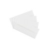 JAM Paper Strathmore Open End #10 Business Envelope 4 1/8" x 9 1/2" Bright White Wove 50/Pack - 3 of 4