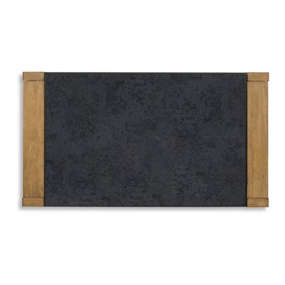 Quentina Rectangular Lift-Top Coffee Table with Faux Stone Top