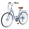 DSVIMOY Bicycles, 24 Inch Ladies Bicycle with Adiustable Seat, Commute Bicycle for Women Ladies, Blue, 62.2"*23.62"*40.16" - 2 of 4