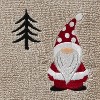 2pc Gnome Holiday Hand Towel Set Gray - SKL Home - 3 of 4