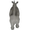 Collectible Wildlife Gifts | Rhino, White Rhinoceros, Museum Quality Plastic Animal Toy, Realistic Hand Painted  Model, Gift,  5 1/2"  M079-B644 - 4 of 4