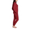 Blis Women's Crew Neck Pajama Set with Jogger - 2 of 4