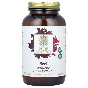 Pure Synergy Beet, Organic Juice Powder, 6.4 oz (180 g) - 1 of 3
