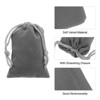 Unique Bargains Velvet Wedding Favor Party Small Jewelry Drawstrings Pouches Gift Bags - 4 of 4