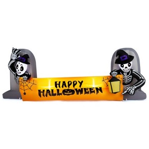 SEVOBAL 9.6FT Halloween Party Decorations Set All-Purpose Halloween Ornaments Holiday Vibe for Gatherings Displays, Multicolored, 35"*23"*12" - 1 of 4