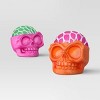 3ct Skull Squeeze Toy Party Favors - Hyde and EEK! Boutique™ - 3 of 3
