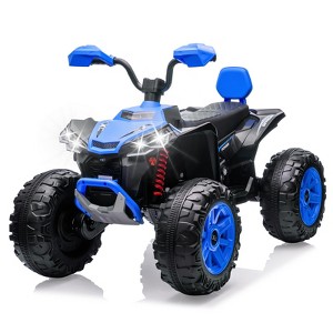 2 Seater Ride On ATV Car, 24V7AH Electric Off-Road Kids ATV, Ride On Car for Kids with LED Headights, Music, Electric Toys for Boys Girls - 1 of 4