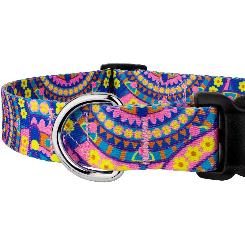 Country Brook Petz Deluxe Blue Boho Mandala Dog Collar - Made in The U.S.A., 5 of 6
