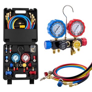 VEVOR AC Manifold Gauge Set for R134a R404A R1234yf R22