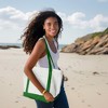 Dalix Daily Shoulder Tote Bag Premium Cotton - 2 of 4