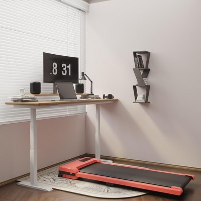 CENGHU Walking Pad with Quiet 2.0 HP Motor, Countdown Modes, 220 lbs Weight Capacity for Home or Office Workouts, Portable Treadmill Walking, Red