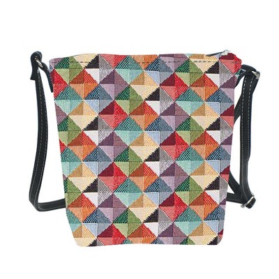 Signare USA Multicolor Triangle Sling Bag