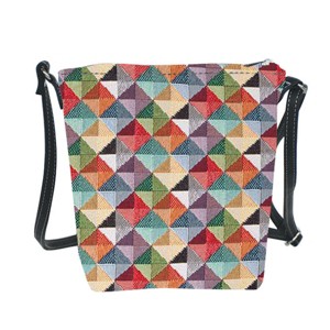 Signare USA Multicolor Triangle Sling Bag - 1 of 1