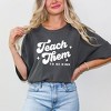 Simply Sage Market Women's Teach Them To Be Kind Retro Short Sleeve Garment Dyed Tee - 2 of 4