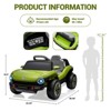 Jojoka Licensed Volkswagen Beetle Ride-On Car for Kids, 12V Electric Vehicle, 4-Wheeler Toy Car with Remote Control, Headlights, Horn, Music - 2 of 4