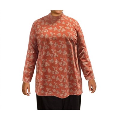 Women's Mock Turtleneck Long Sleeve Sweater - Plus - On The Plus Side