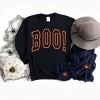 Simply Sage Market Embroidered Boo Arched Sweatshirt - 3 of 4