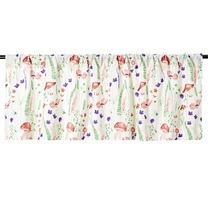 The Lakeside Collection Stella Mushroom Bath Collection - Valance - 1 of 3