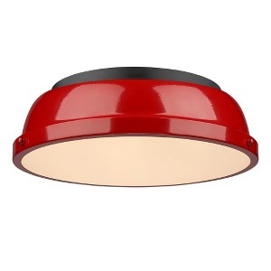 Golden Lighting Duncan Flush Mount - 14" - 1 of 1