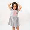 The Juniper Shop Big Sis Distressed Toddler Graphic Dress - 2 of 3